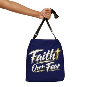 Faith Over Fear Tote — Courage You Can Carry