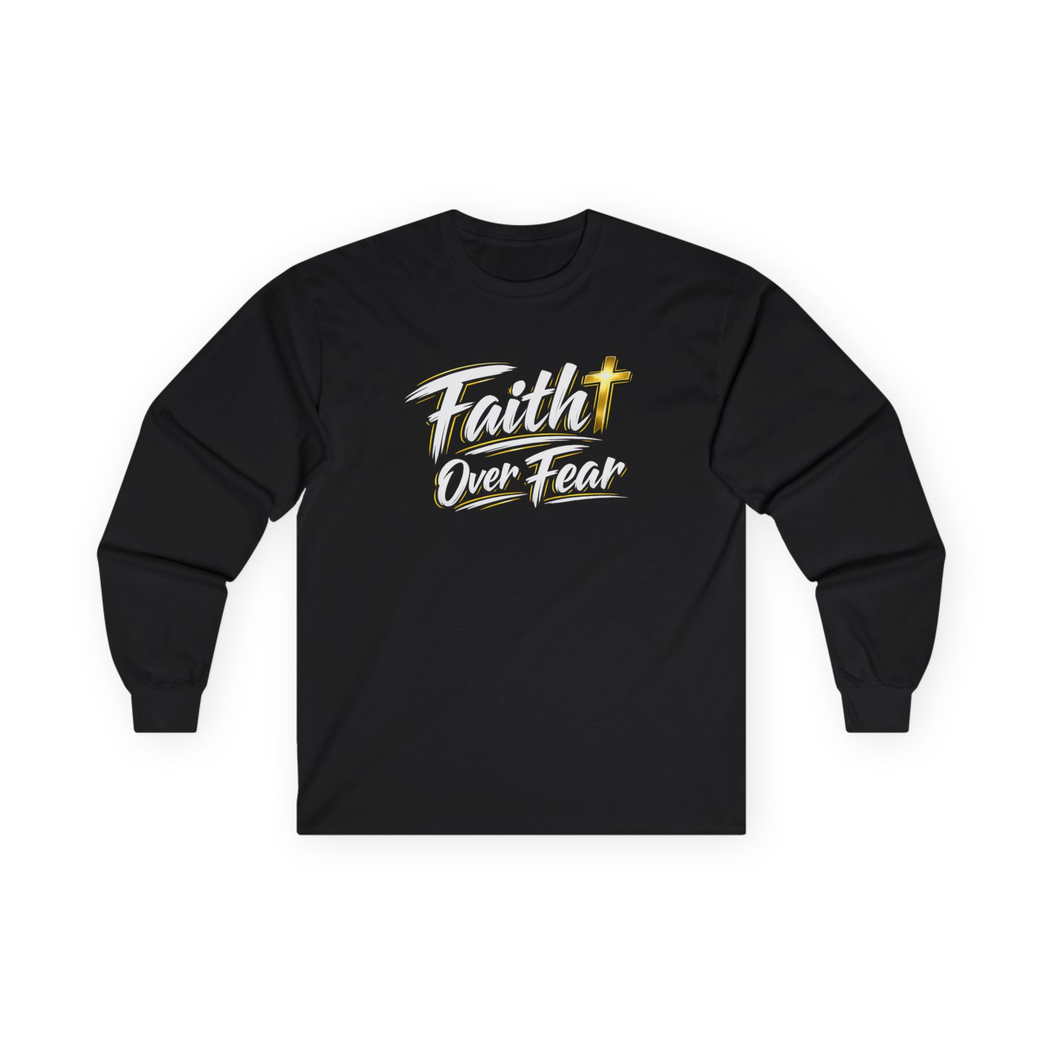 Faith Over Fear Long Sleeve — Courage in Every Breath - Image 7