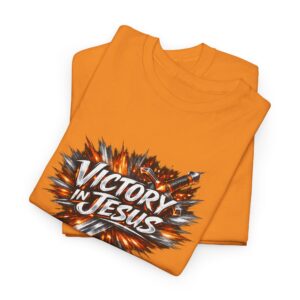 Victory in Jesus Tee — Strength in Every Battle