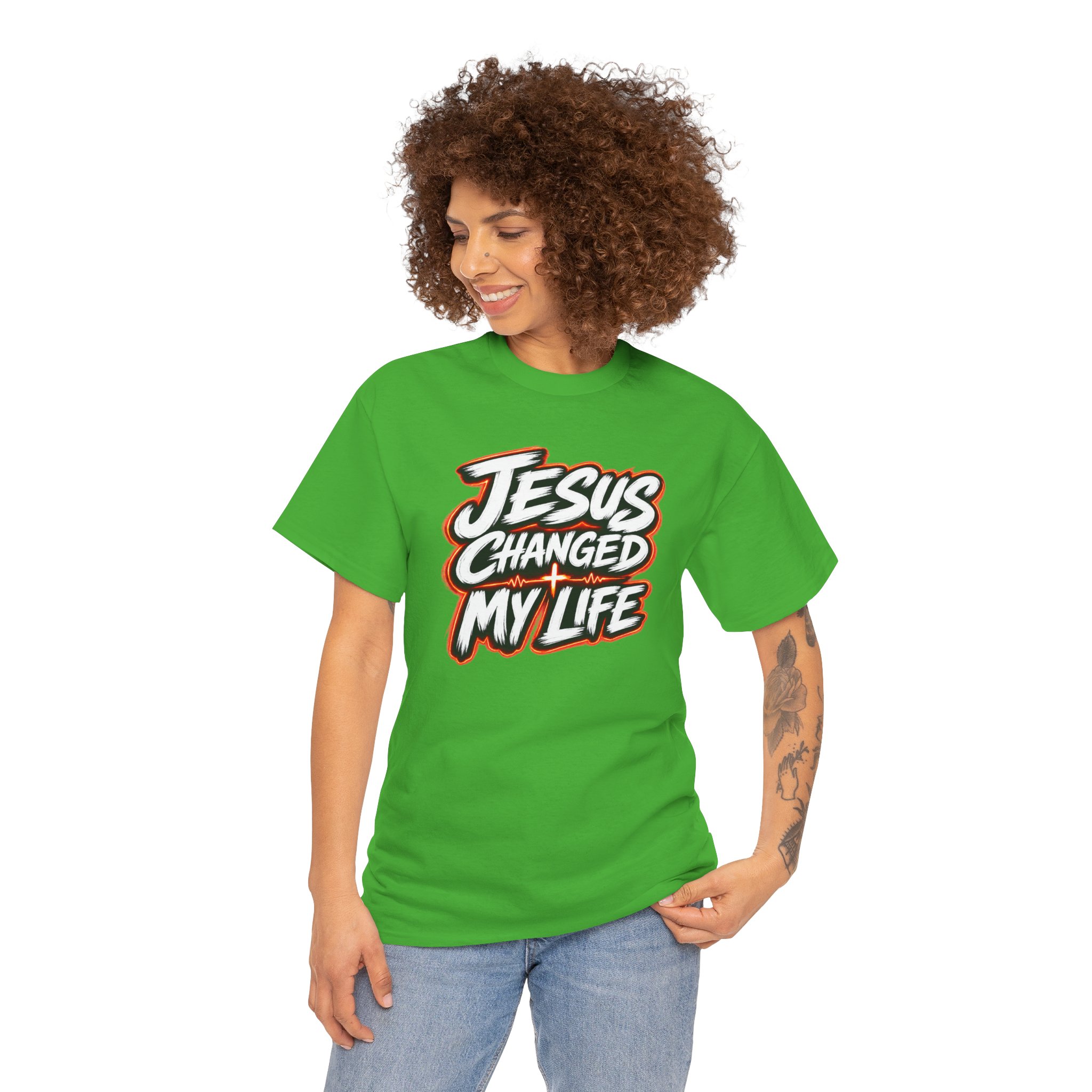 Jesus Changed My Life Tee — Transformation in Every Breath - Image 34