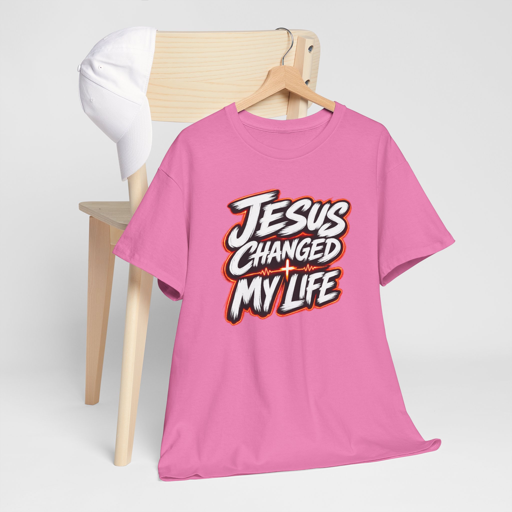 Jesus Changed My Life Tee — Transformation in Every Breath - Image 51