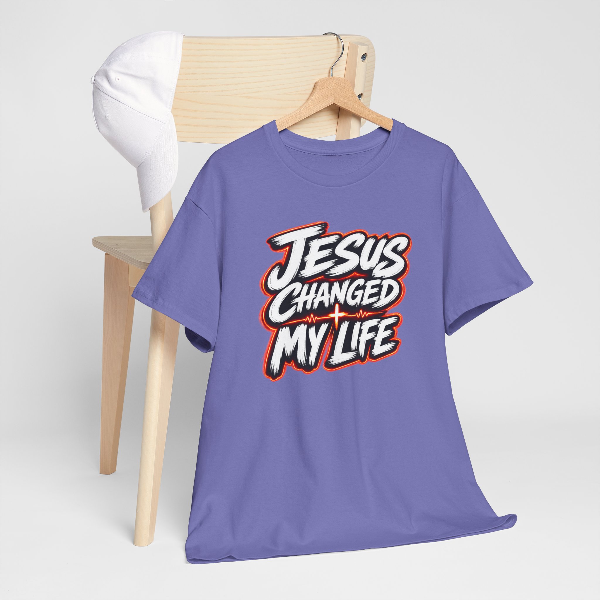 Jesus Changed My Life Tee — Transformation in Every Breath - Image 69
