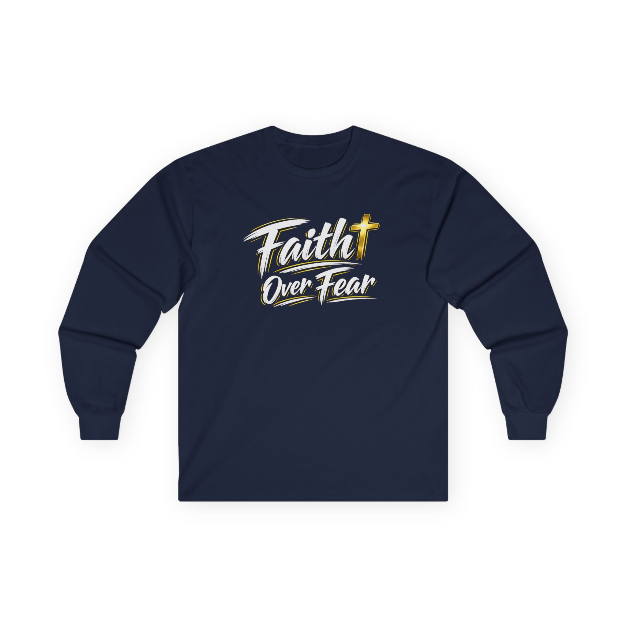 Faith Over Fear Long Sleeve — Courage in Every Breath - Image 37