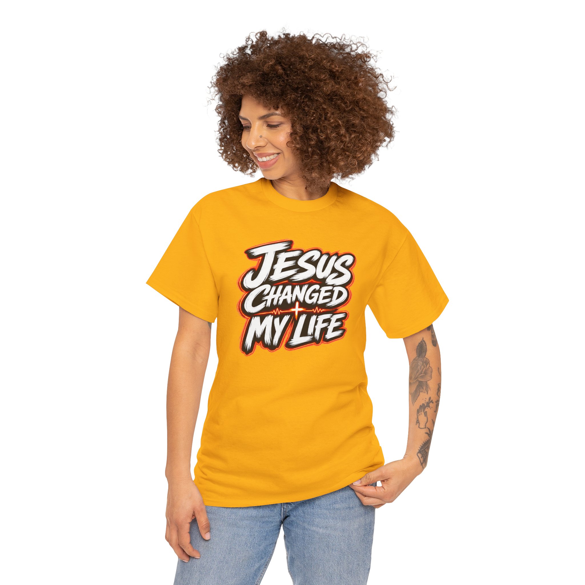 Jesus Changed My Life Tee — Transformation in Every Breath - Image 64