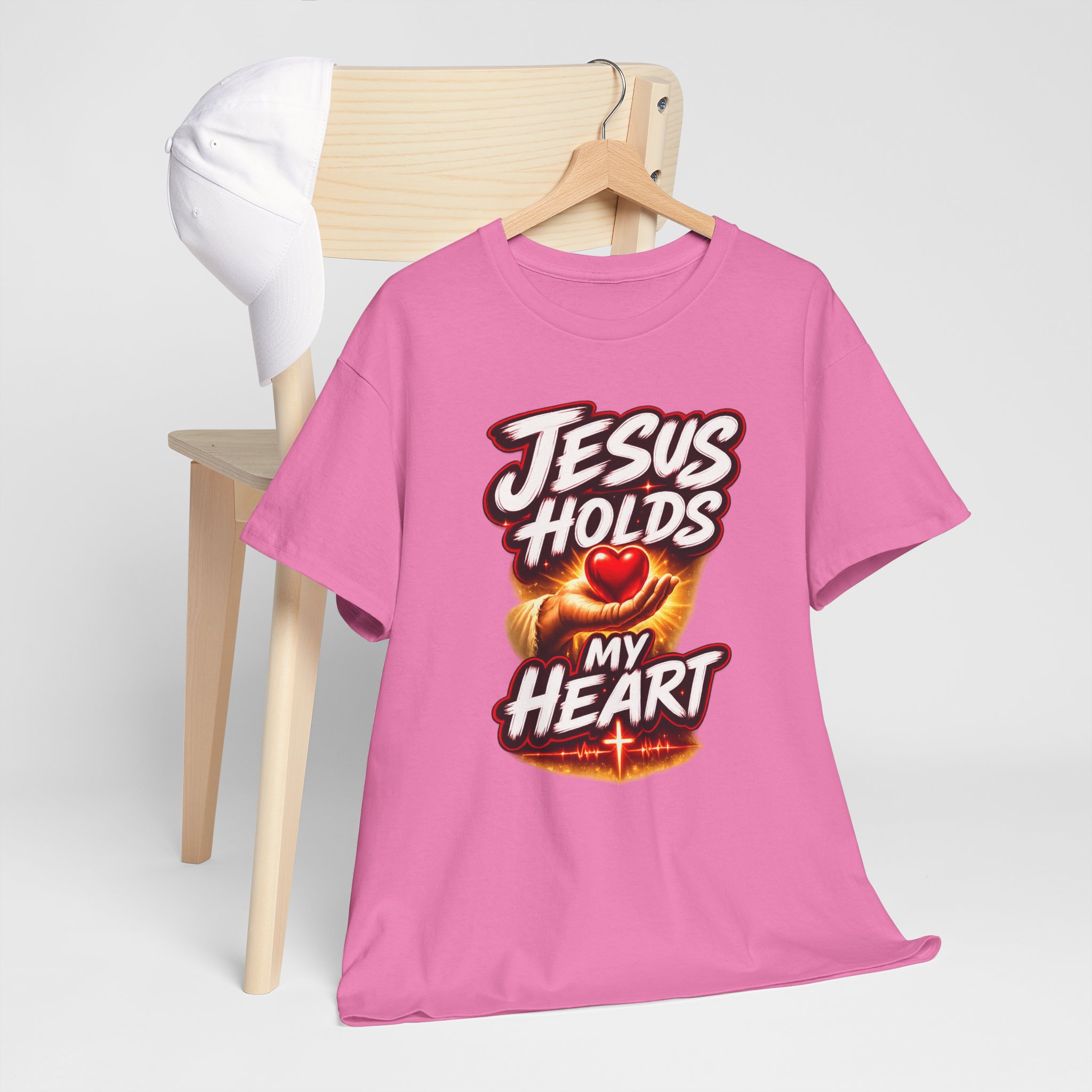 Jesus Holds My Heart Tee — Crimson Mercy Edition - Image 45