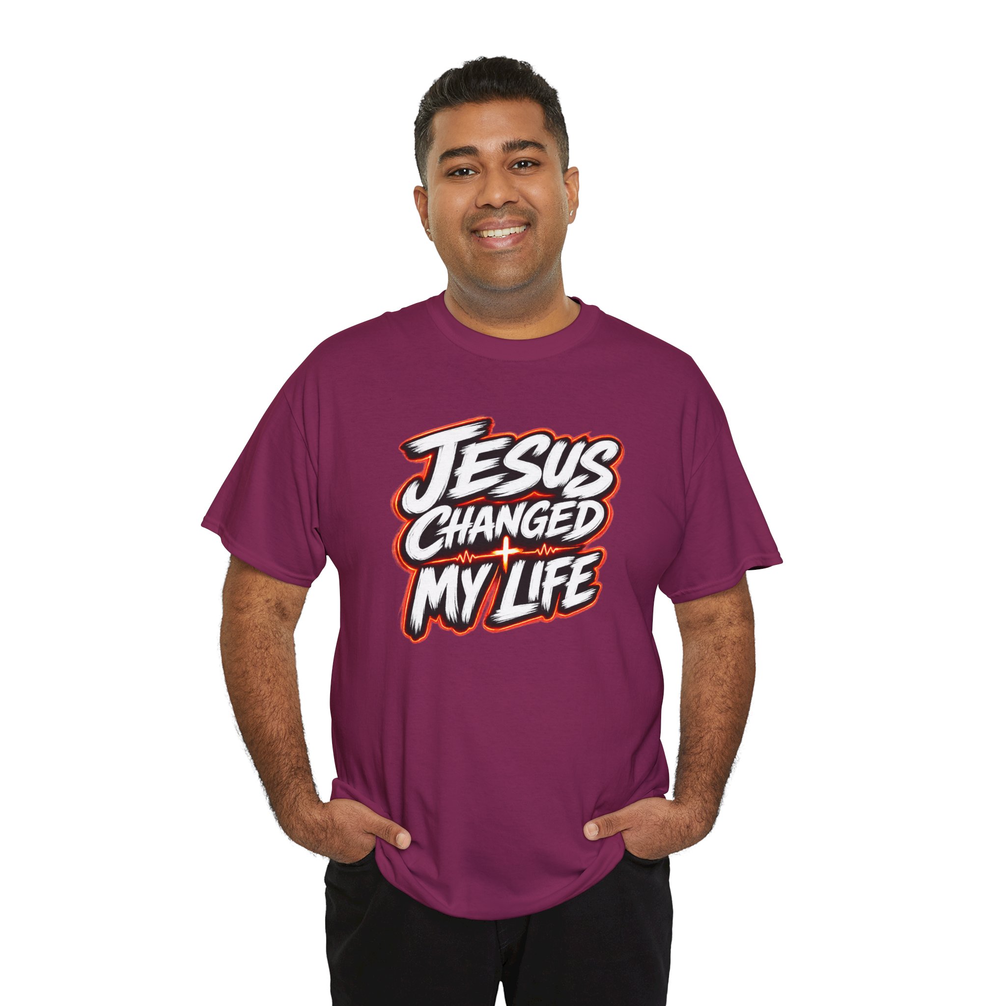 Jesus Changed My Life Tee — Transformation in Every Breath - Image 59