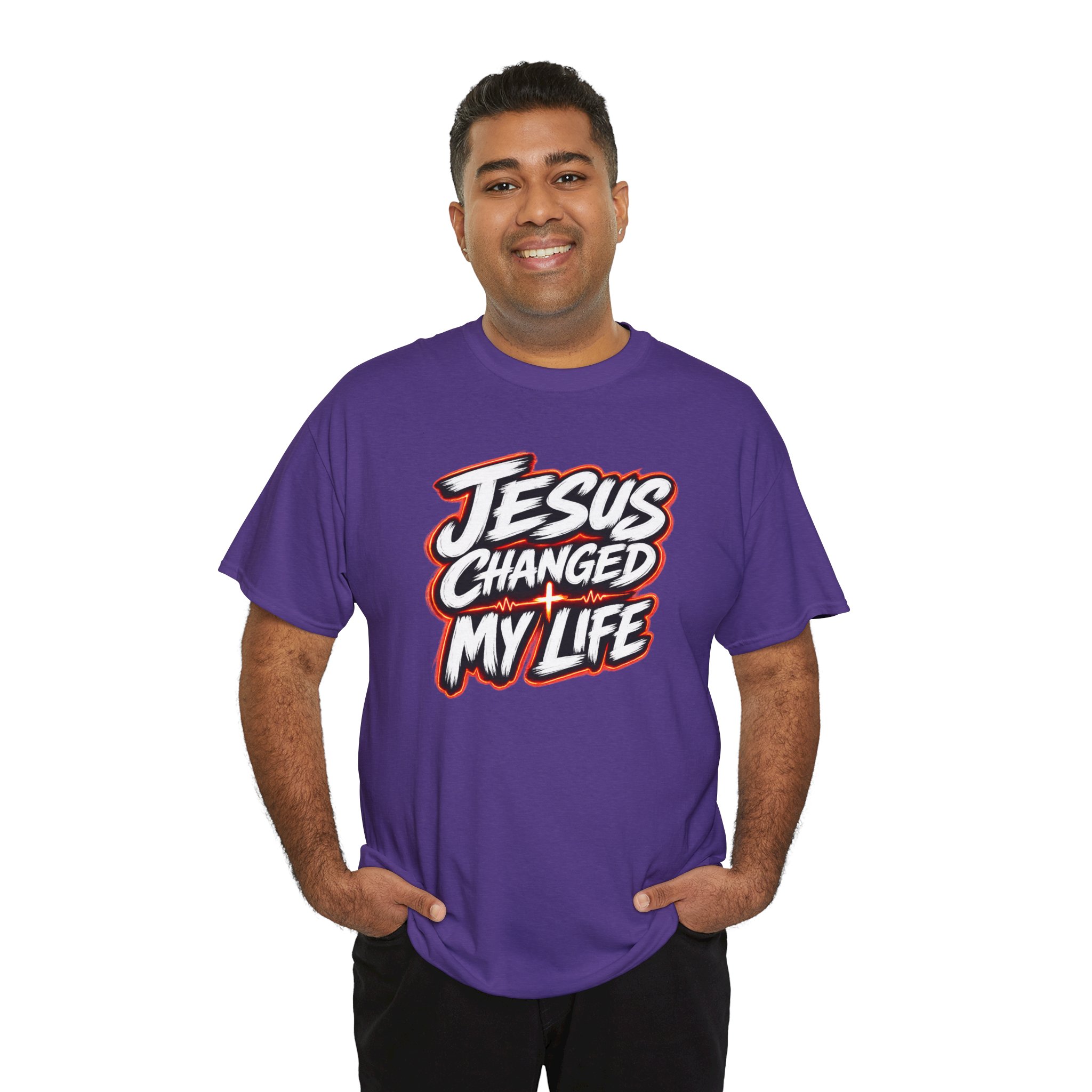 Jesus Changed My Life Tee — Transformation in Every Breath - Image 77