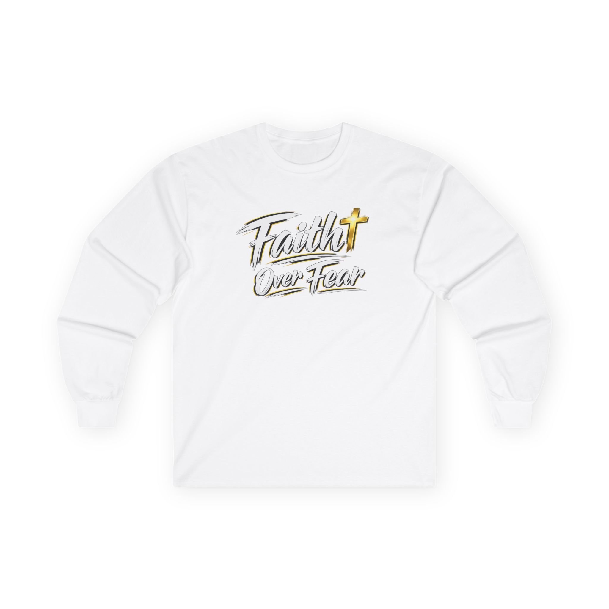 Faith Over Fear Long Sleeve — Courage in Every Breath - Image 4