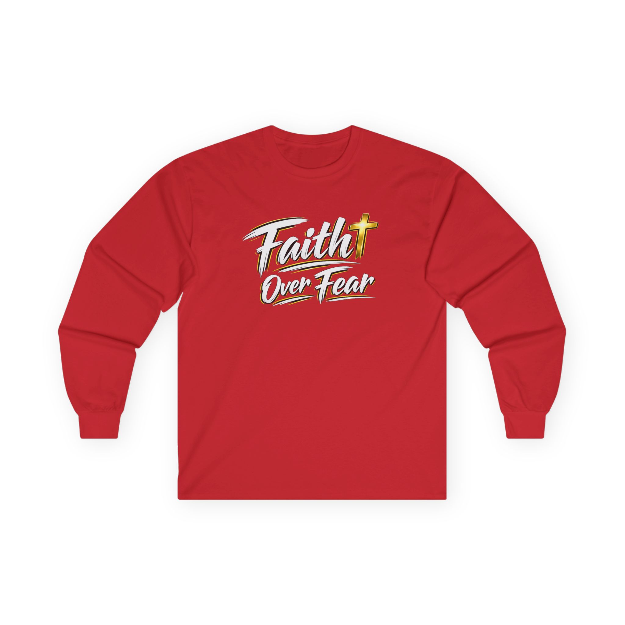 Faith Over Fear Long Sleeve — Courage in Every Breath - Image 46