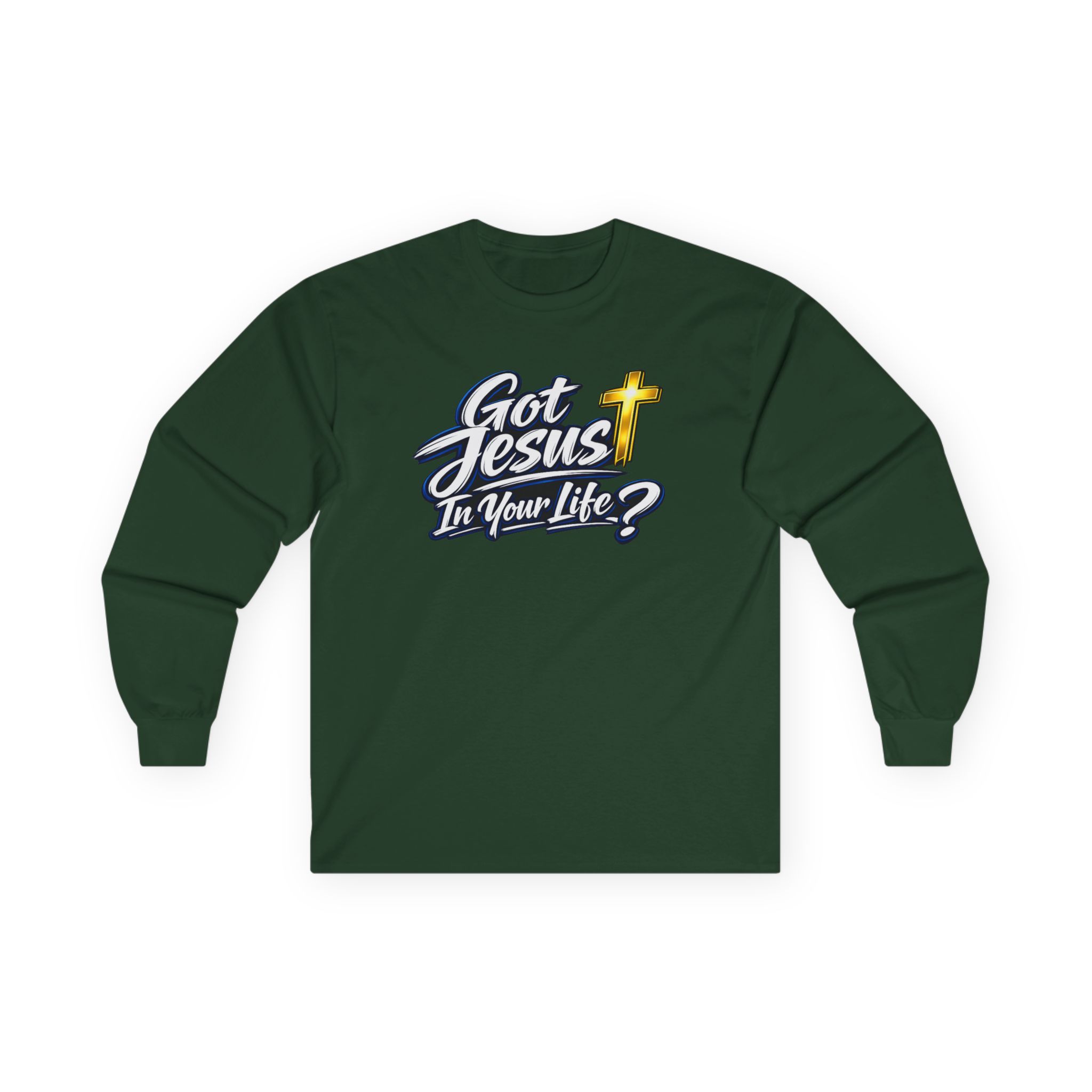 Got Jesus In Your Life Long Sleeve — Deep Blue Encounter Edition - Image 25