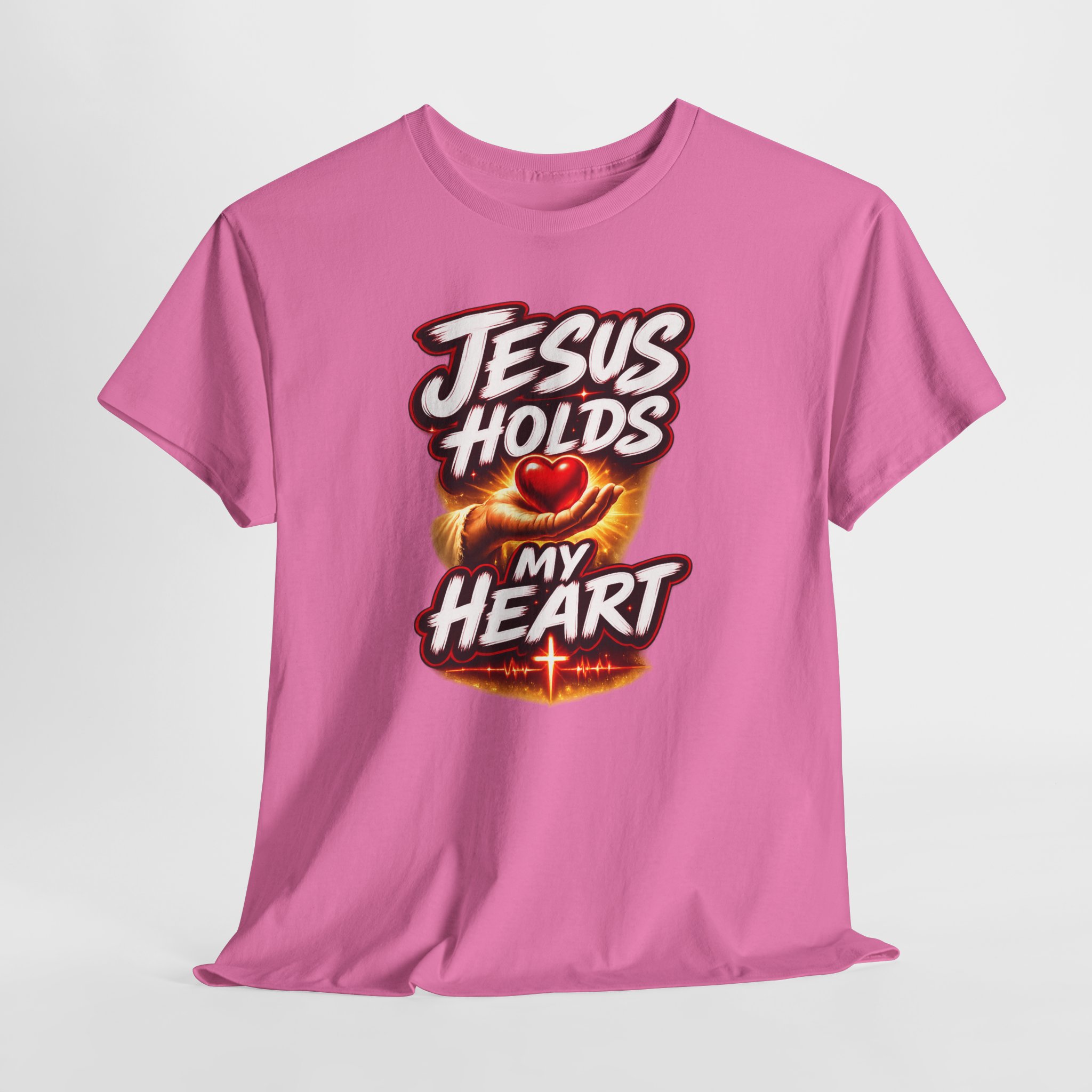 Jesus Holds My Heart Tee — Crimson Mercy Edition - Image 43