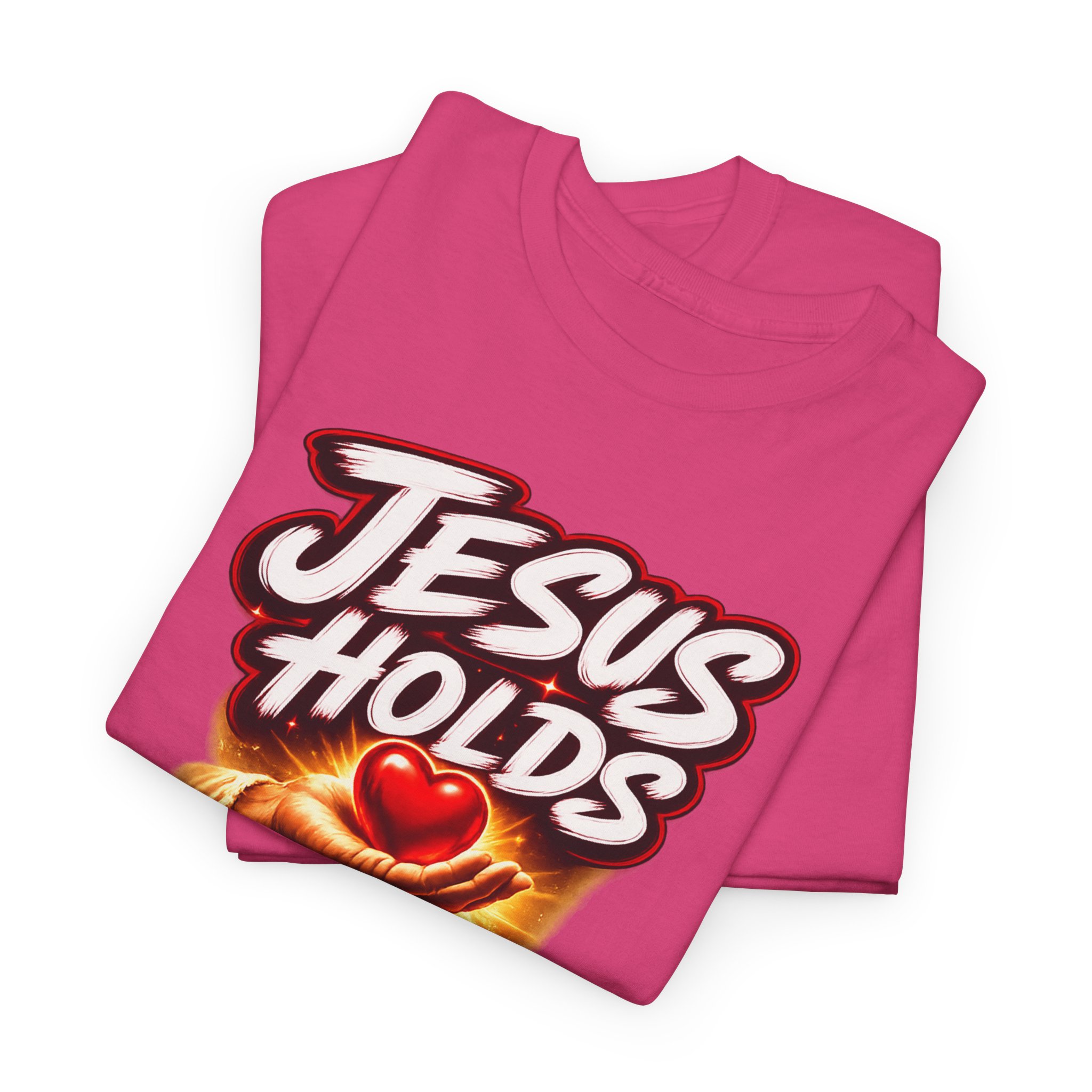 Jesus Holds My Heart Tee — Crimson Mercy Edition - Image 74