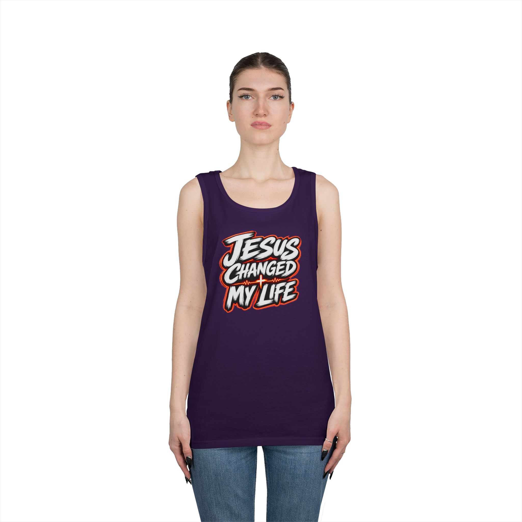 Jesus Changed My Life Tank — Transformation in Every Breath - Image 27