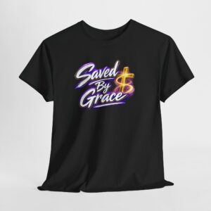 Saved By Grace Tee — Redemption That Radiates