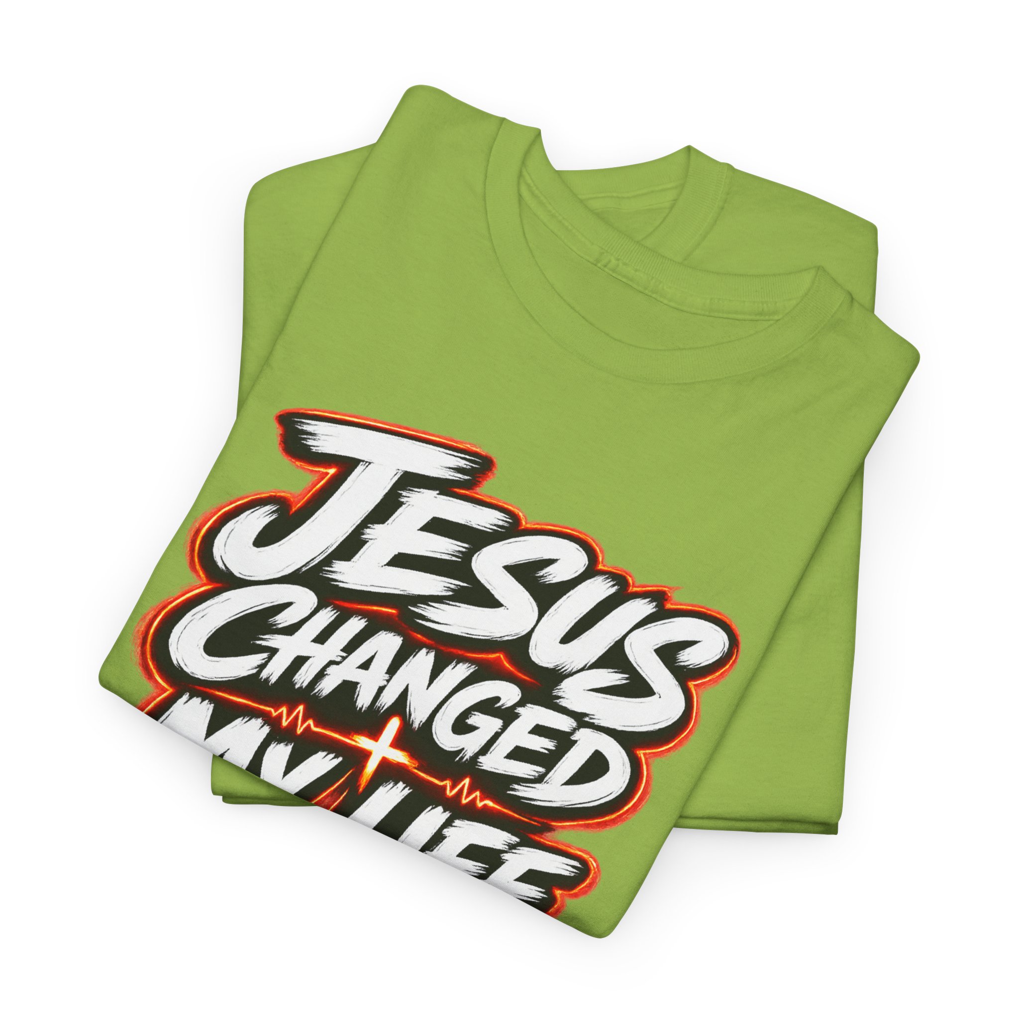 Jesus Changed My Life Tee — Transformation in Every Breath - Image 2