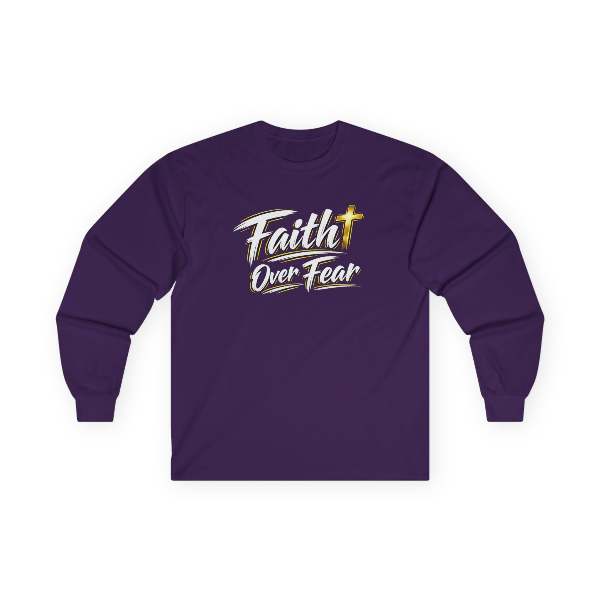 Faith Over Fear Long Sleeve — Courage in Every Breath - Image 40