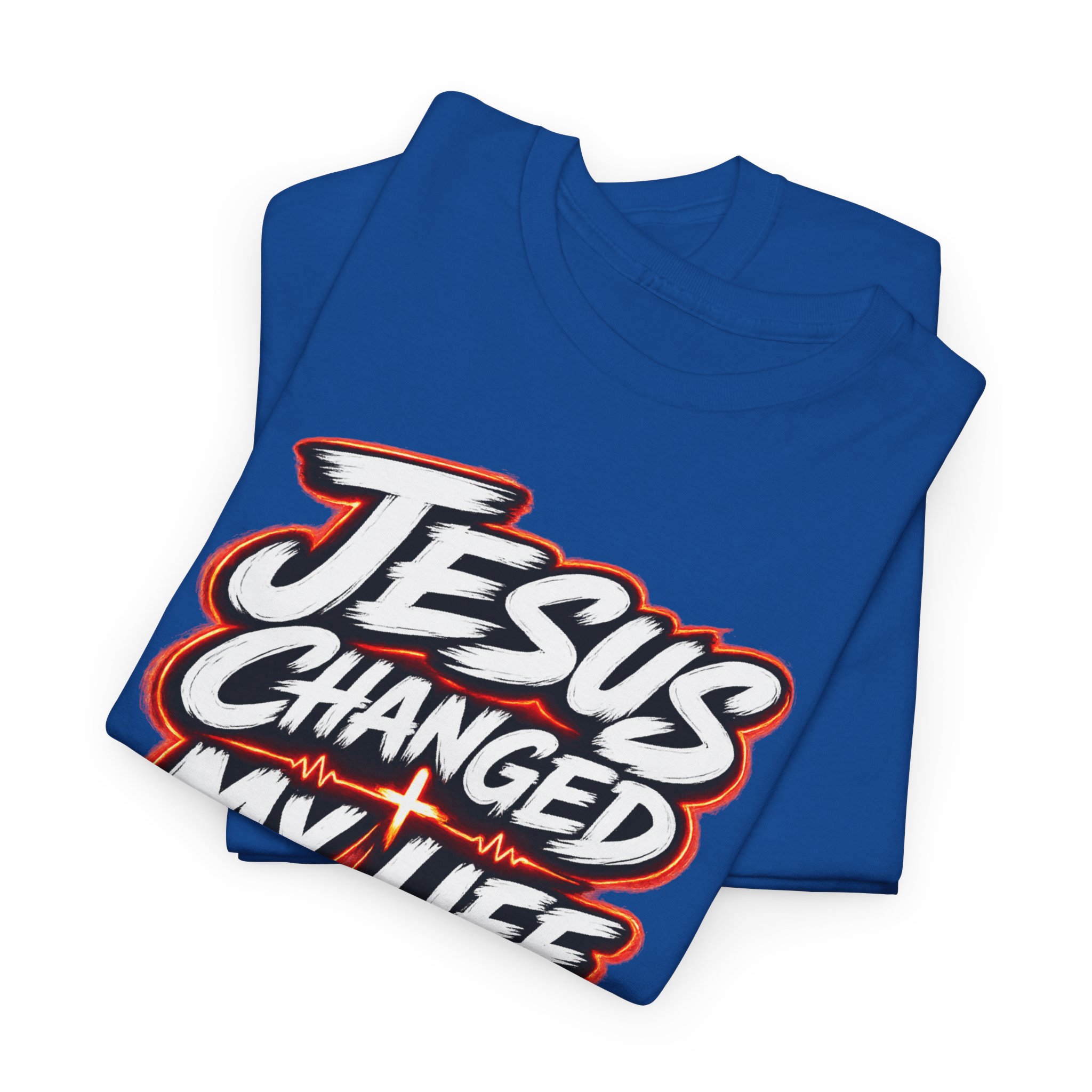 Jesus Changed My Life Tee — Transformation in Every Breath - Image 14