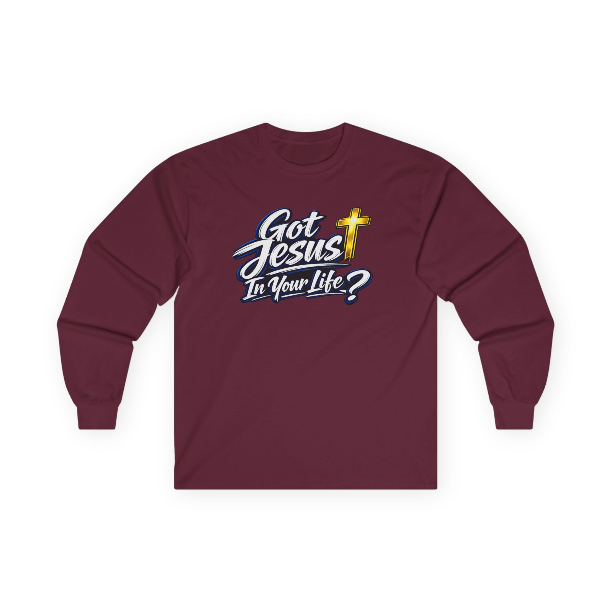 Got Jesus In Your Life Long Sleeve — Deep Blue Encounter Edition - Image 16