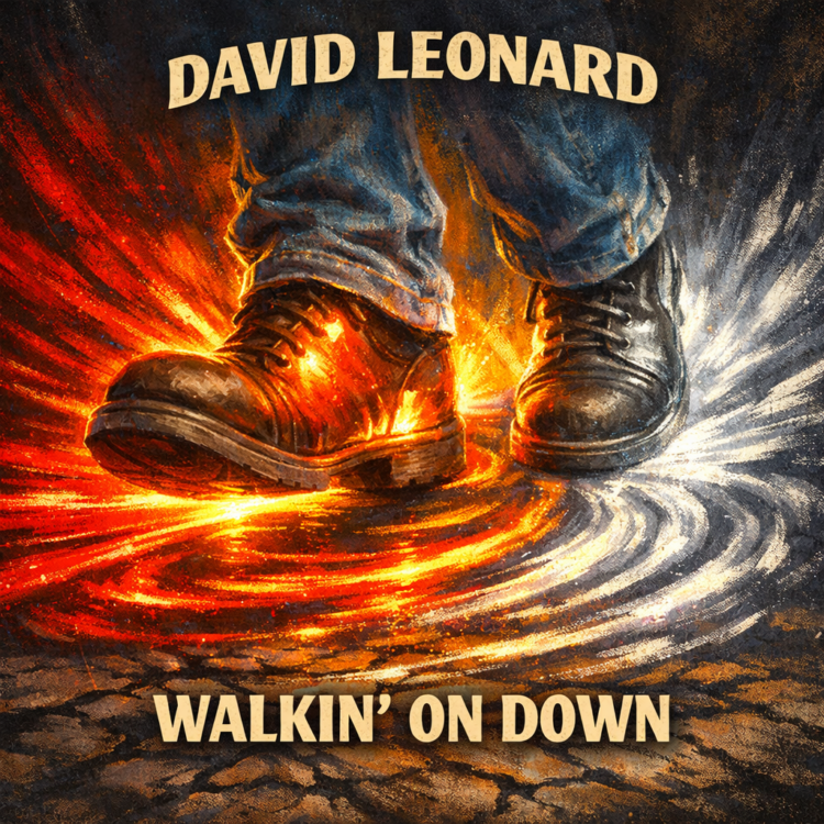 David Leonard Walkin on Down Visual Art