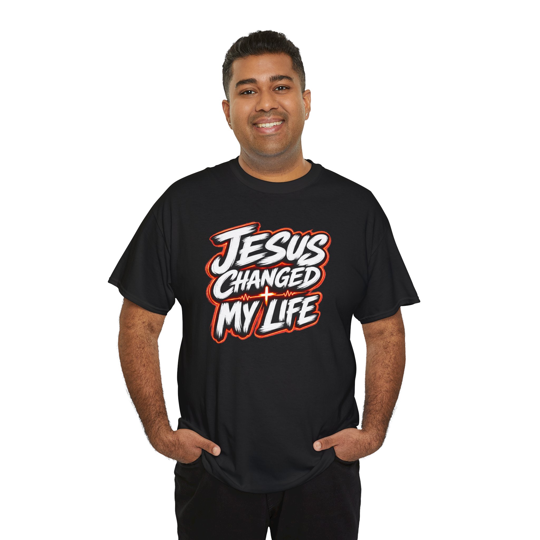 Jesus Changed My Life Tee — Transformation in Every Breath - Image 11