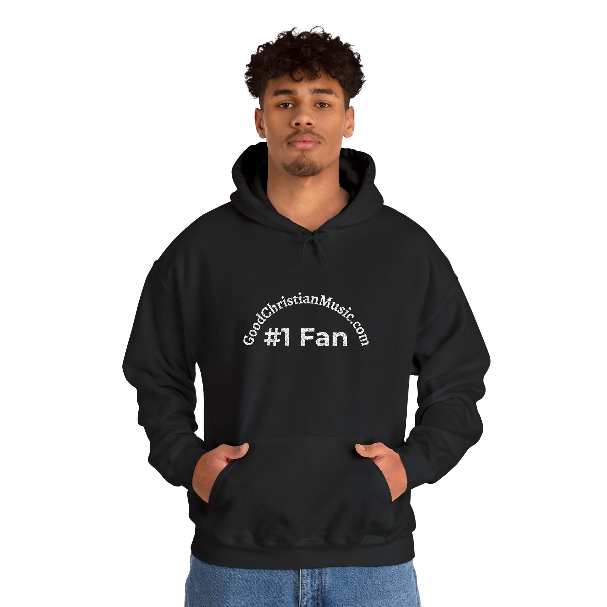 #1 Fan Embroidered Hoodie - Image 3