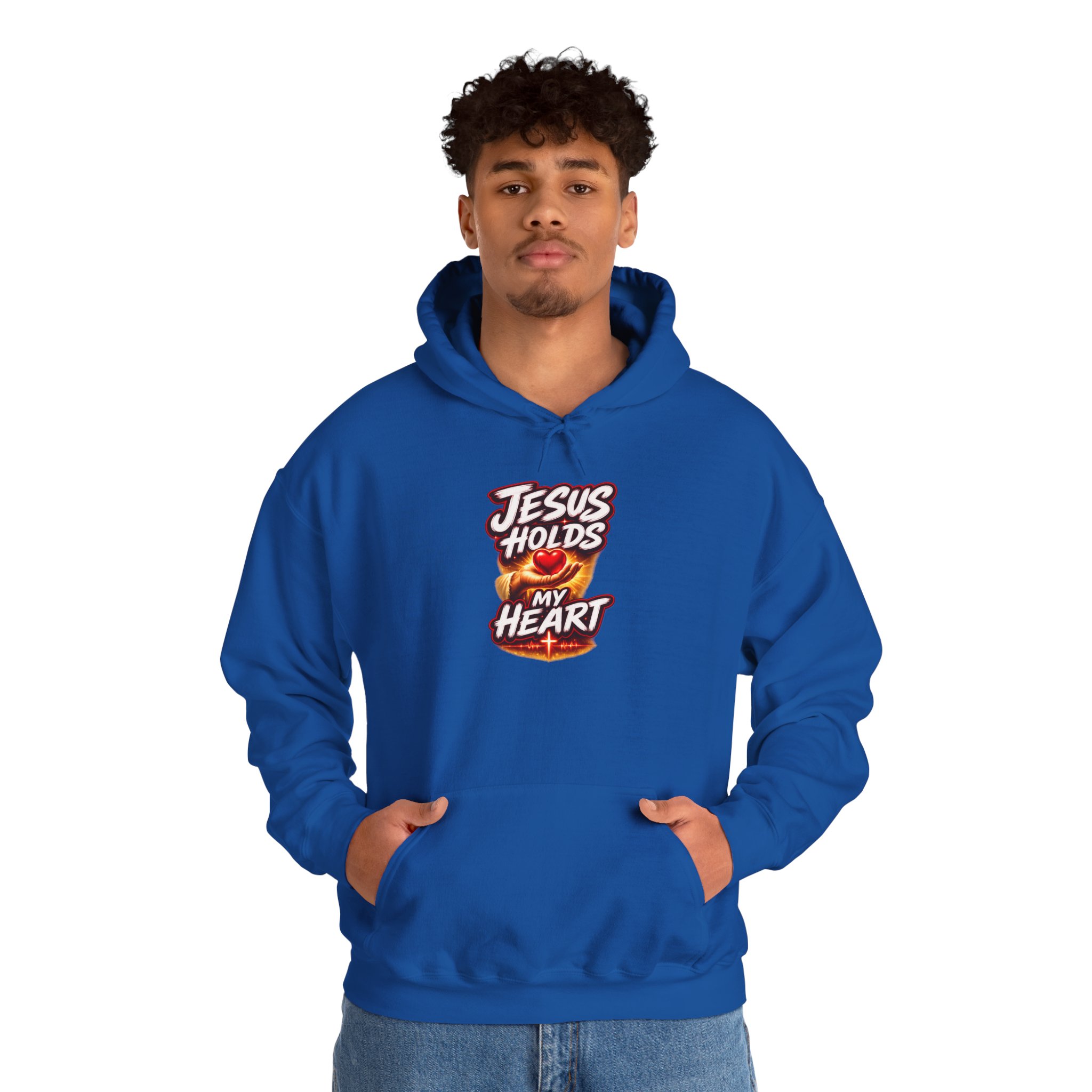 Jesus Holds My Heart – Crimson Mercy Hoodie - Image 21
