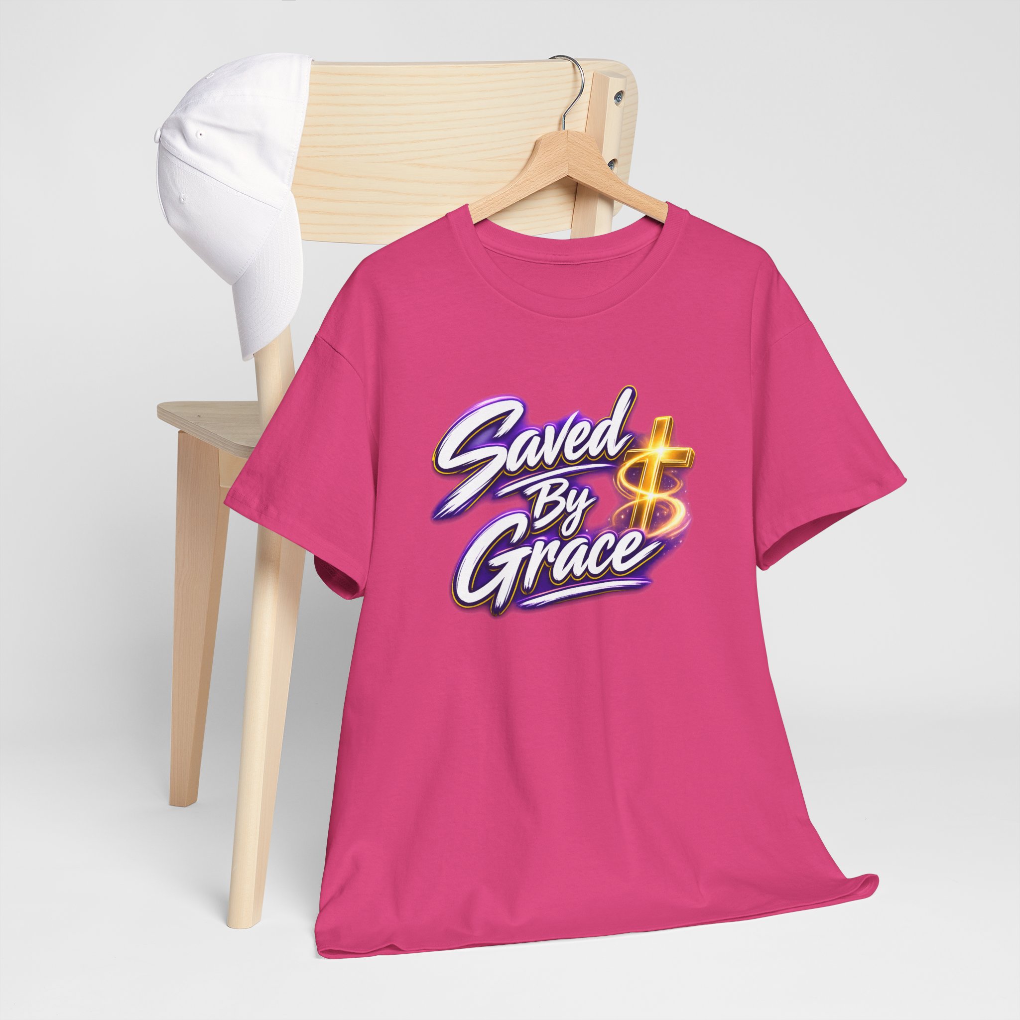Saved By Grace Tee — Redemption That Radiates - Image 75
