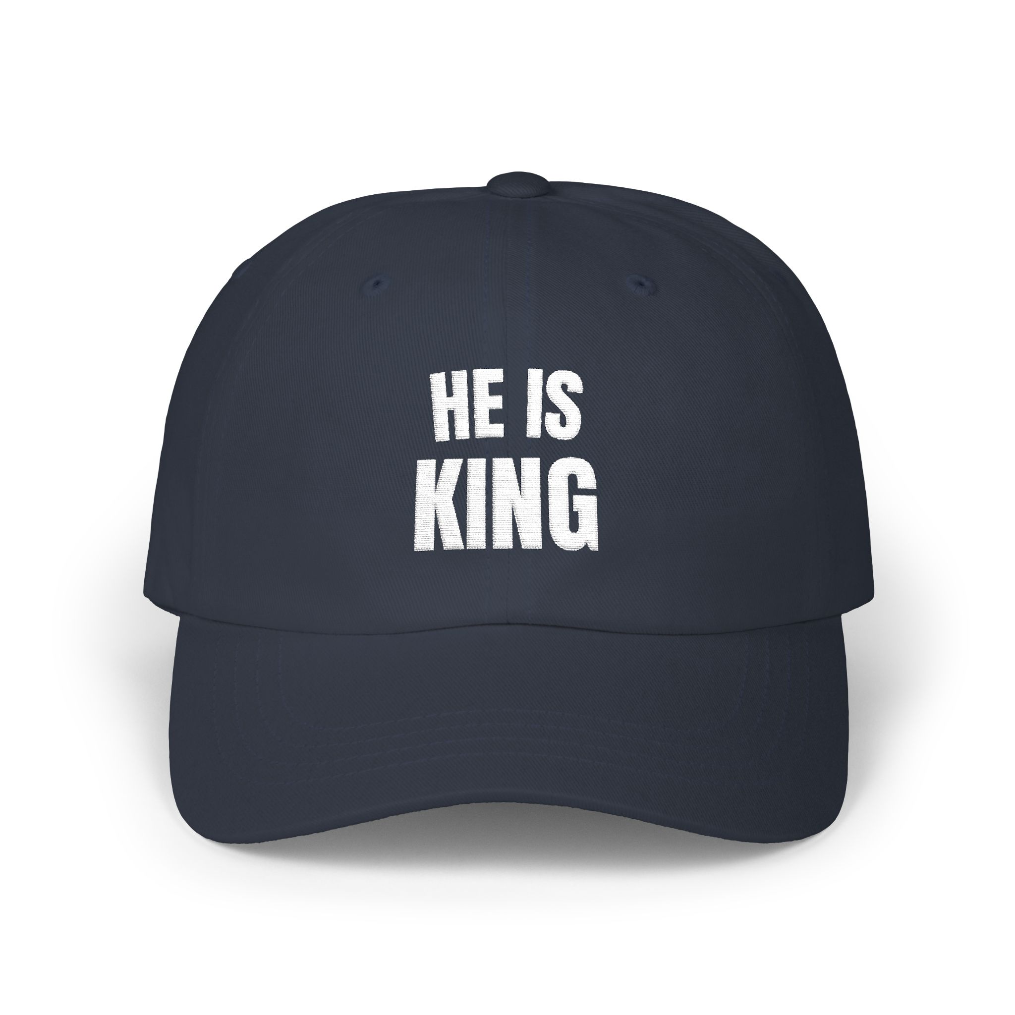 HE IS KING Embroidered Hat — The Crown Belongs to Him - Image 19
