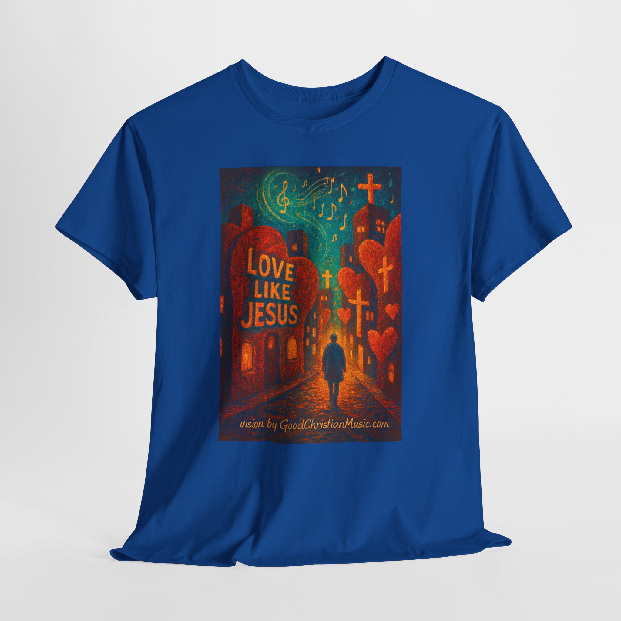 Love Like Jesus - City of Hearts Tee Shirt - Image 65