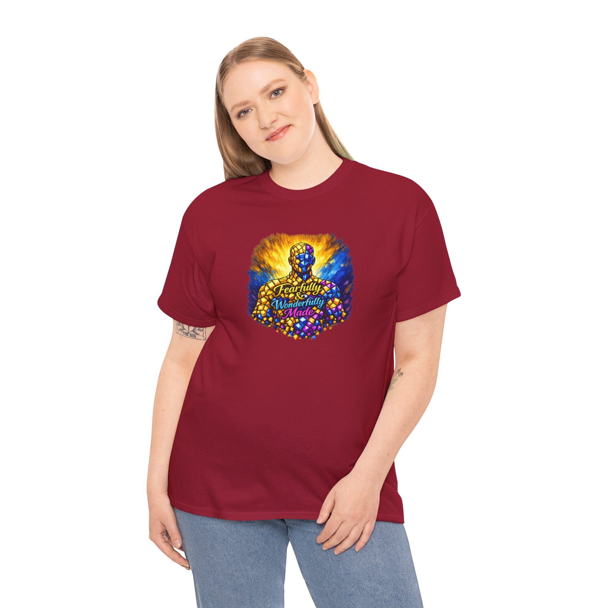 Fearfully & Wonderfully Made – Celestial Mosaic Tee - Image 63
