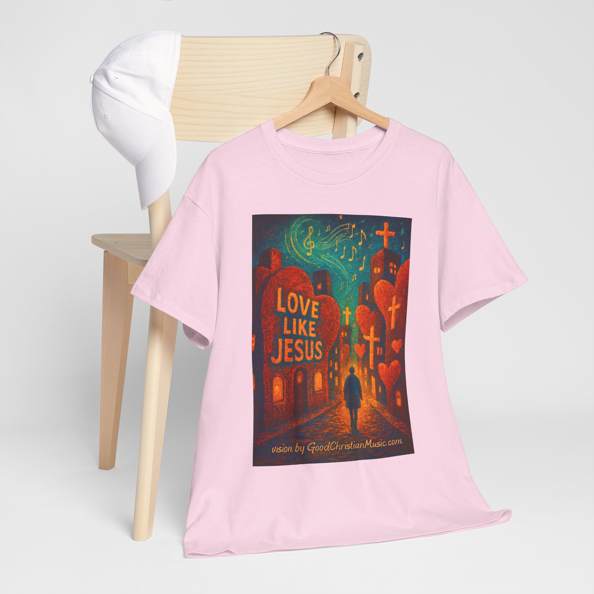 Love Like Jesus - City of Hearts Tee Shirt - Image 84