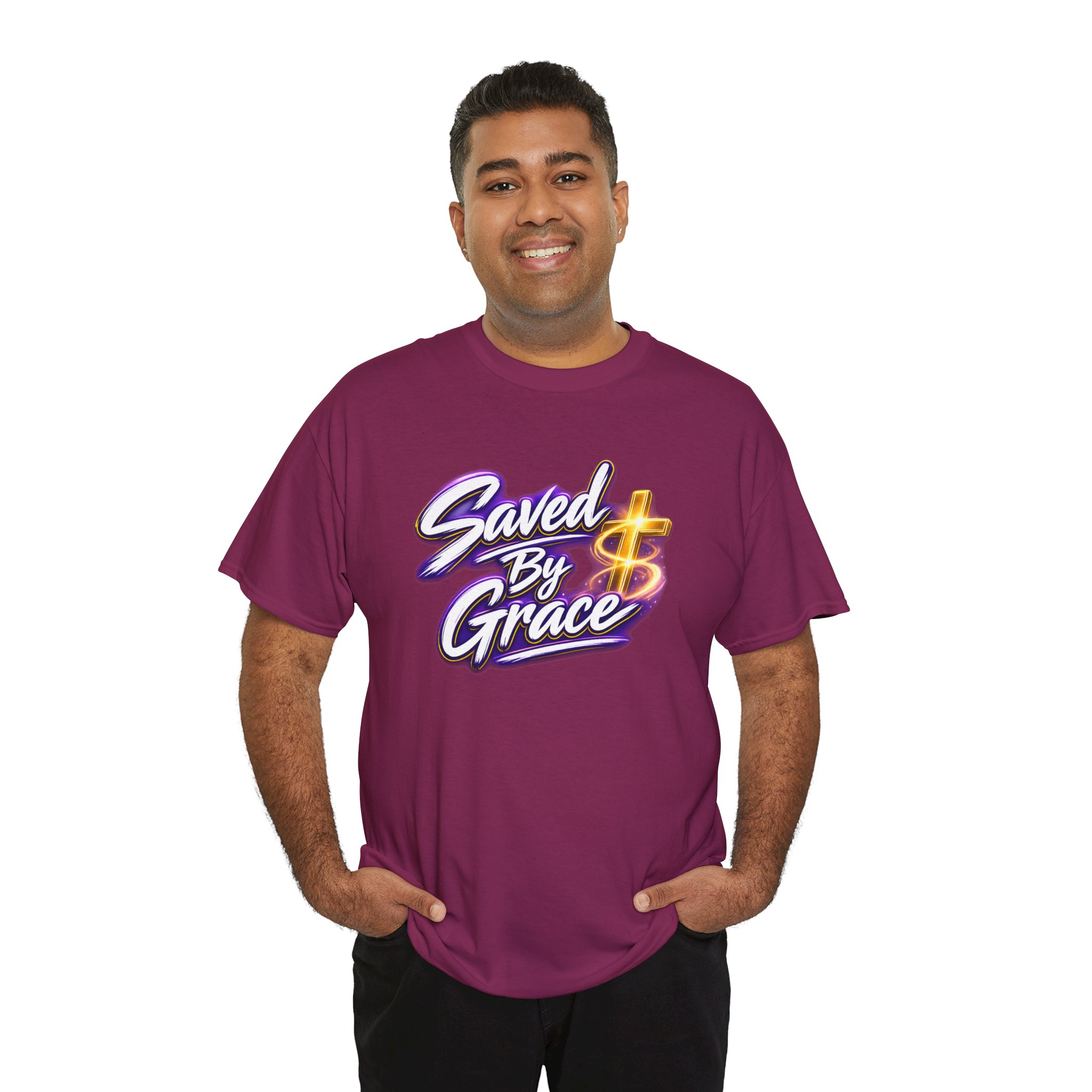 Saved By Grace Tee — Redemption That Radiates - Image 59