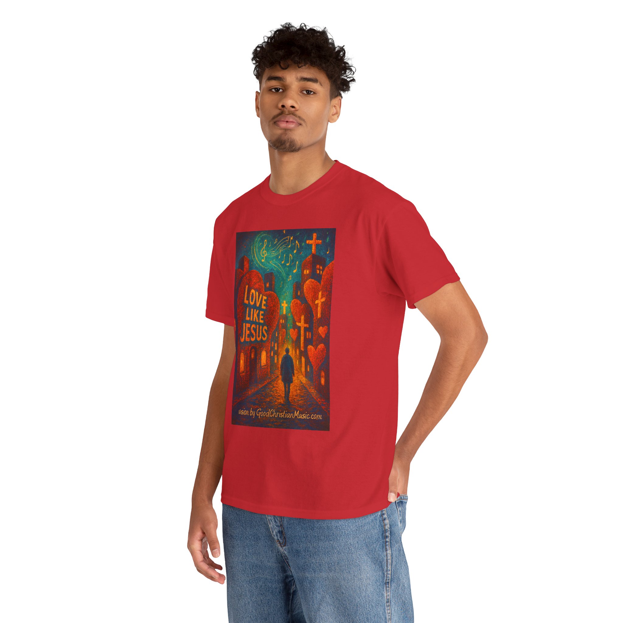 Love Like Jesus - City of Hearts Tee Shirt - Image 92