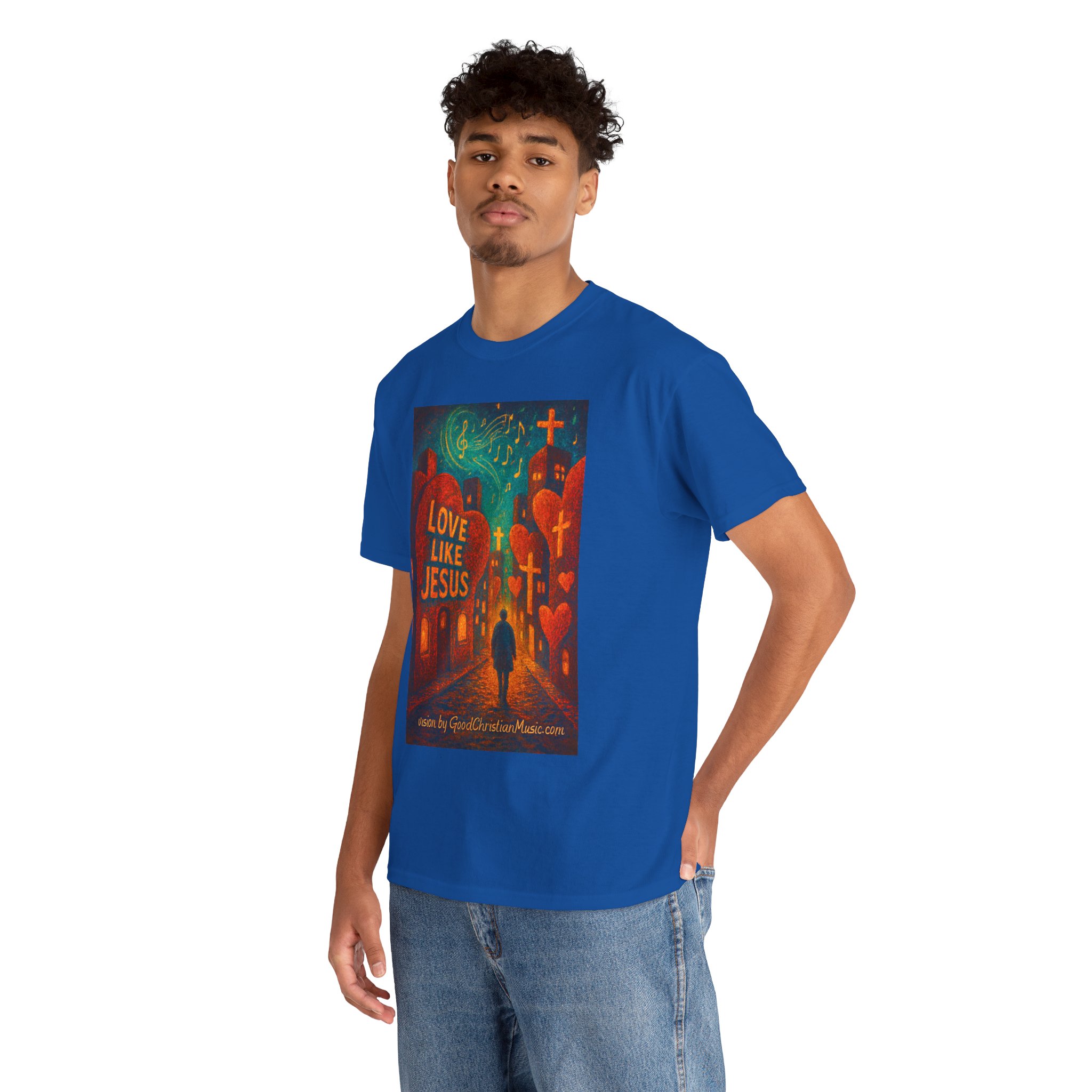 Love Like Jesus - City of Hearts Tee Shirt - Image 68