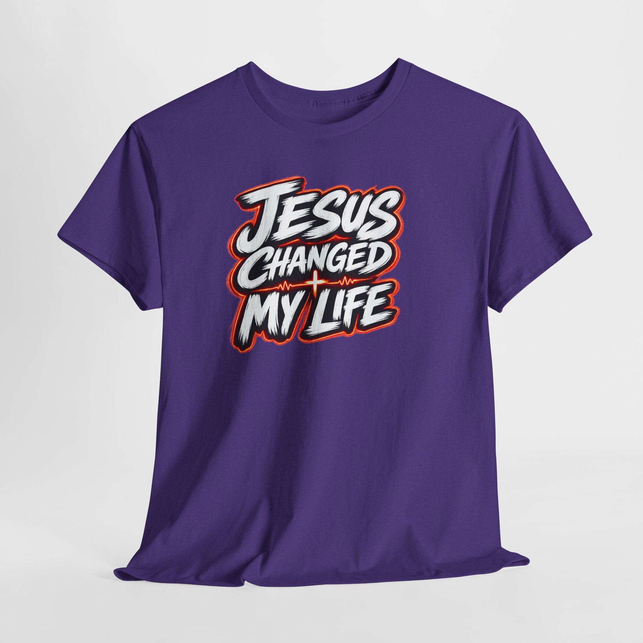 Jesus Changed My Life Tee — Transformation in Every Breath - Image 55