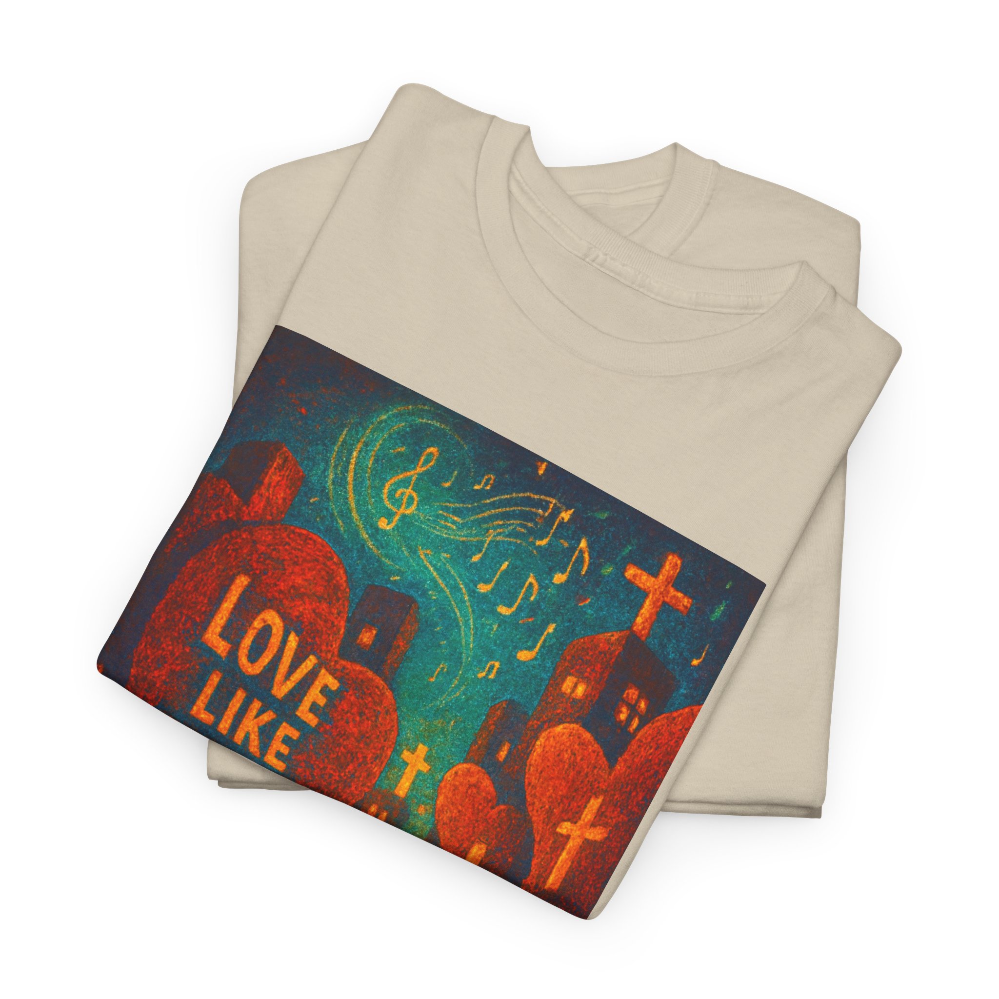 Love Like Jesus - City of Hearts Tee Shirt - Image 22