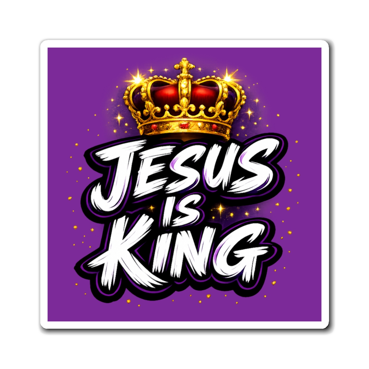Jesus Is King Magnet — Royal Declaration - Image 5