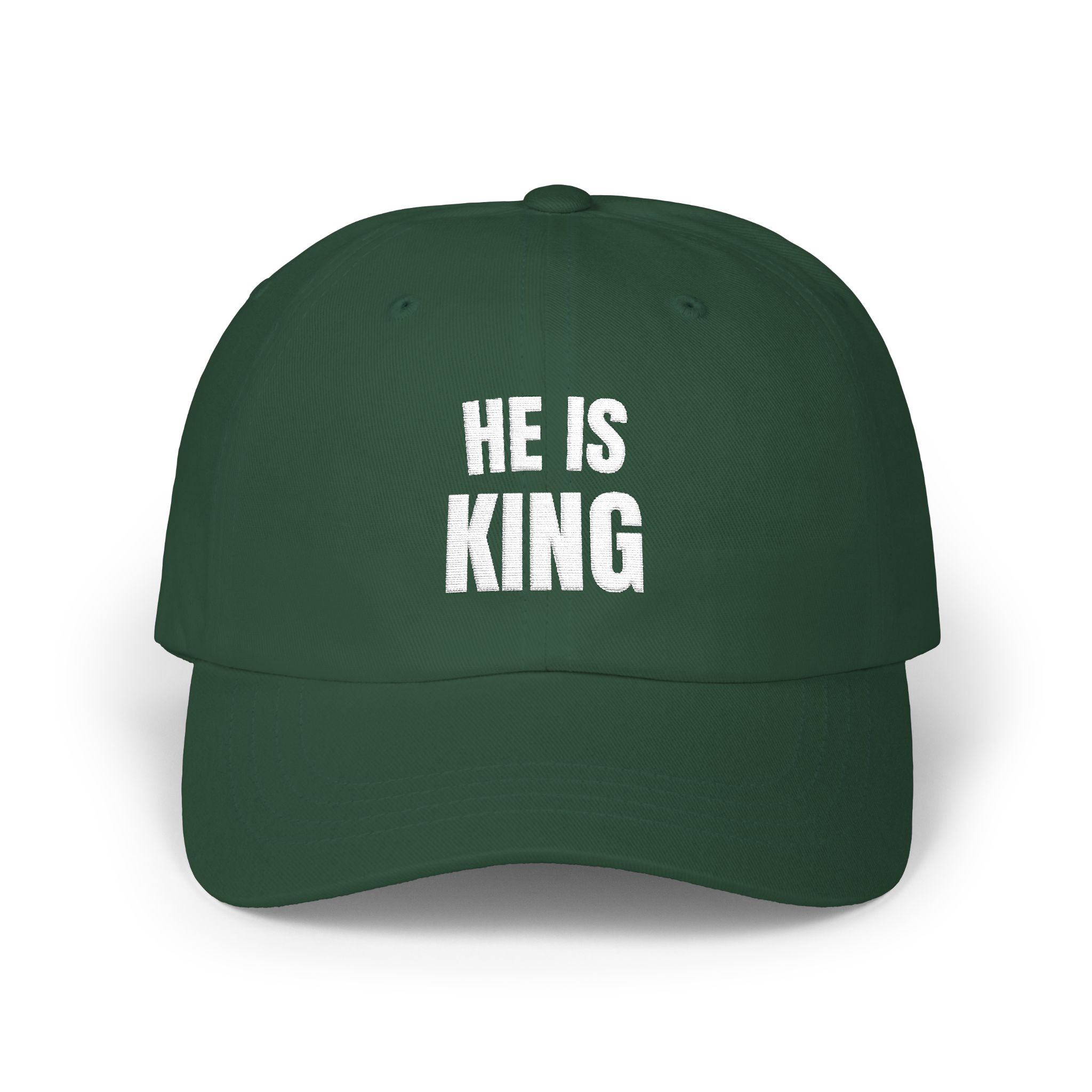 HE IS KING Embroidered Hat — The Crown Belongs to Him - Image 45