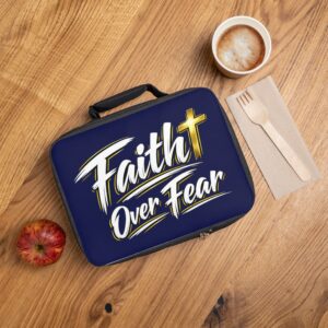 Faith Over Fear Lunch Bag — Daily Courage