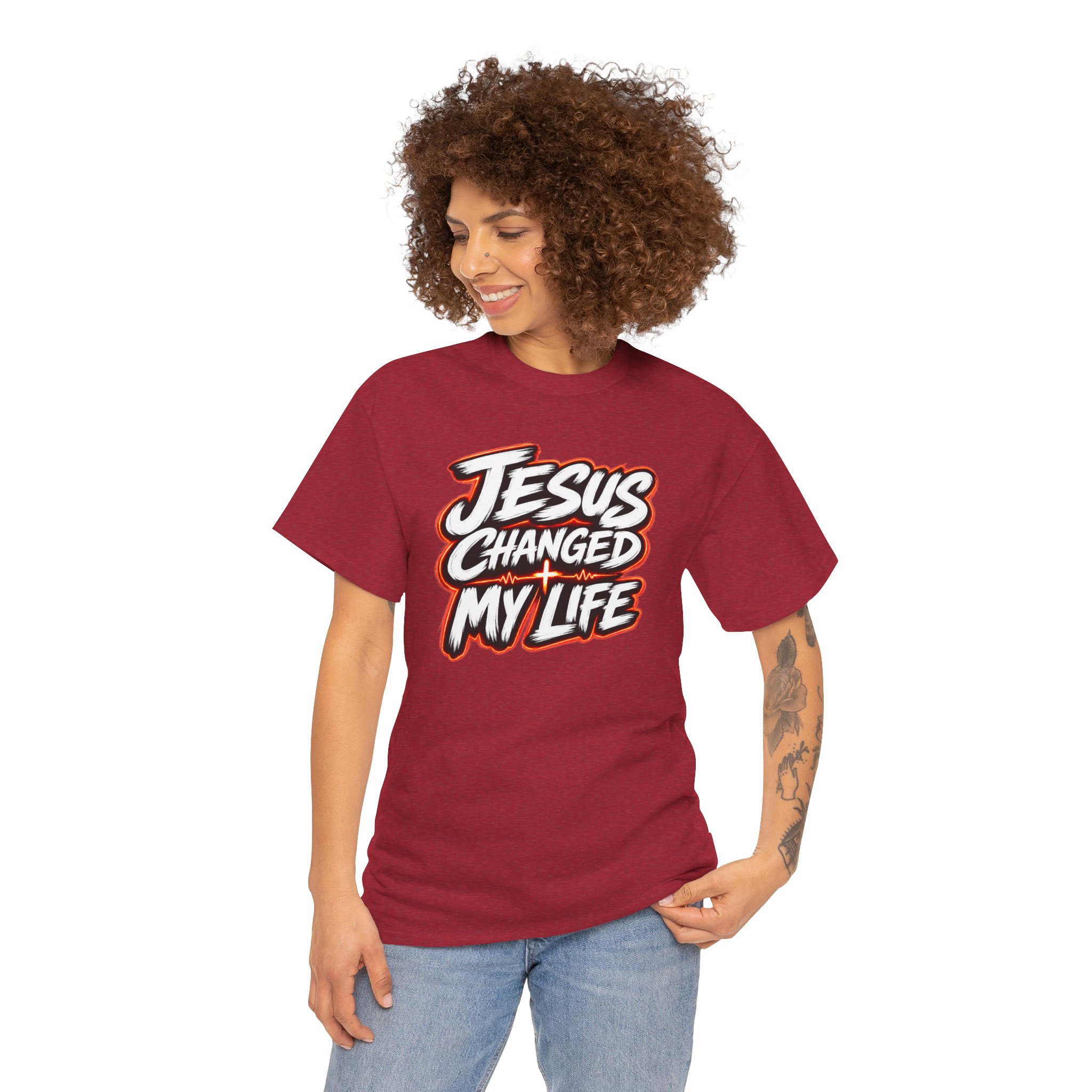 Jesus Changed My Life Tee — Transformation in Every Breath - Image 70