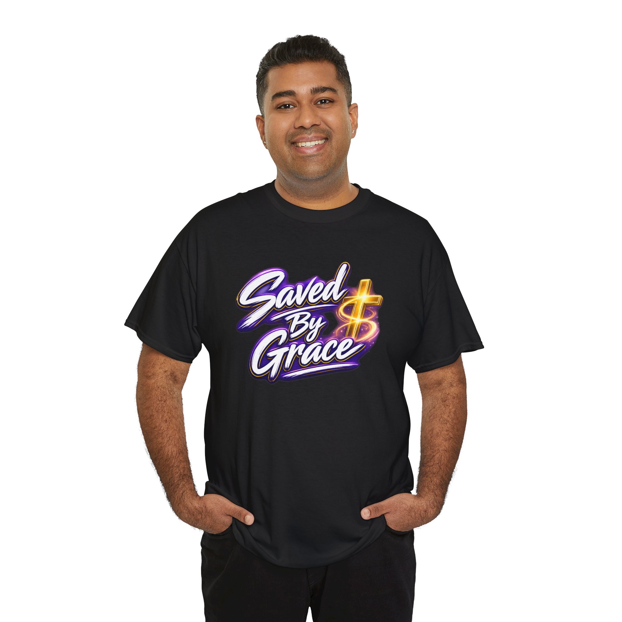 Saved By Grace Tee — Redemption That Radiates - Image 5