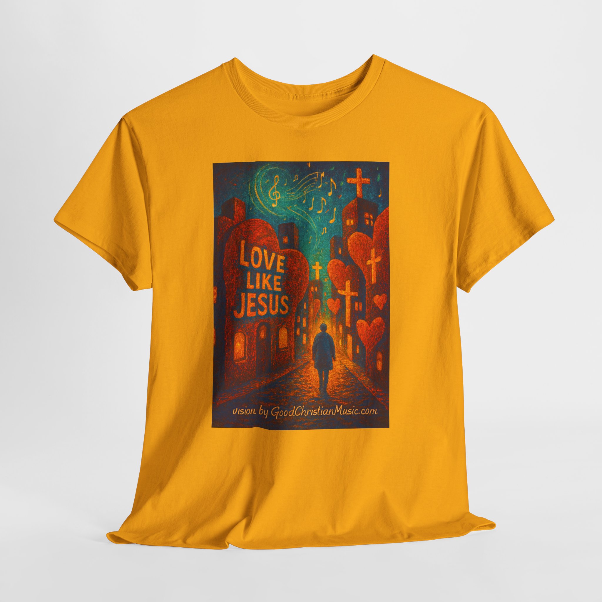 Love Like Jesus - City of Hearts Tee Shirt - Image 23