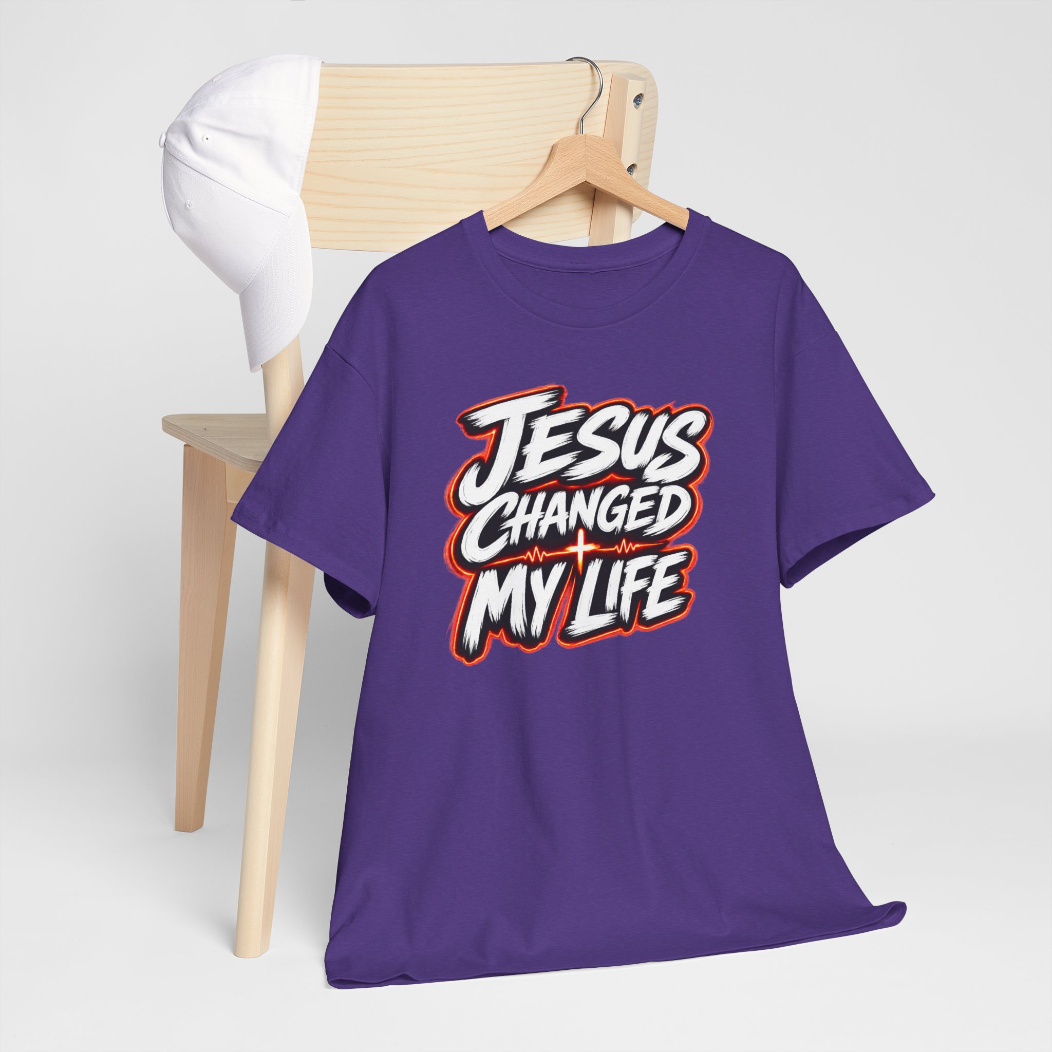Jesus Changed My Life Tee — Transformation in Every Breath - Image 57