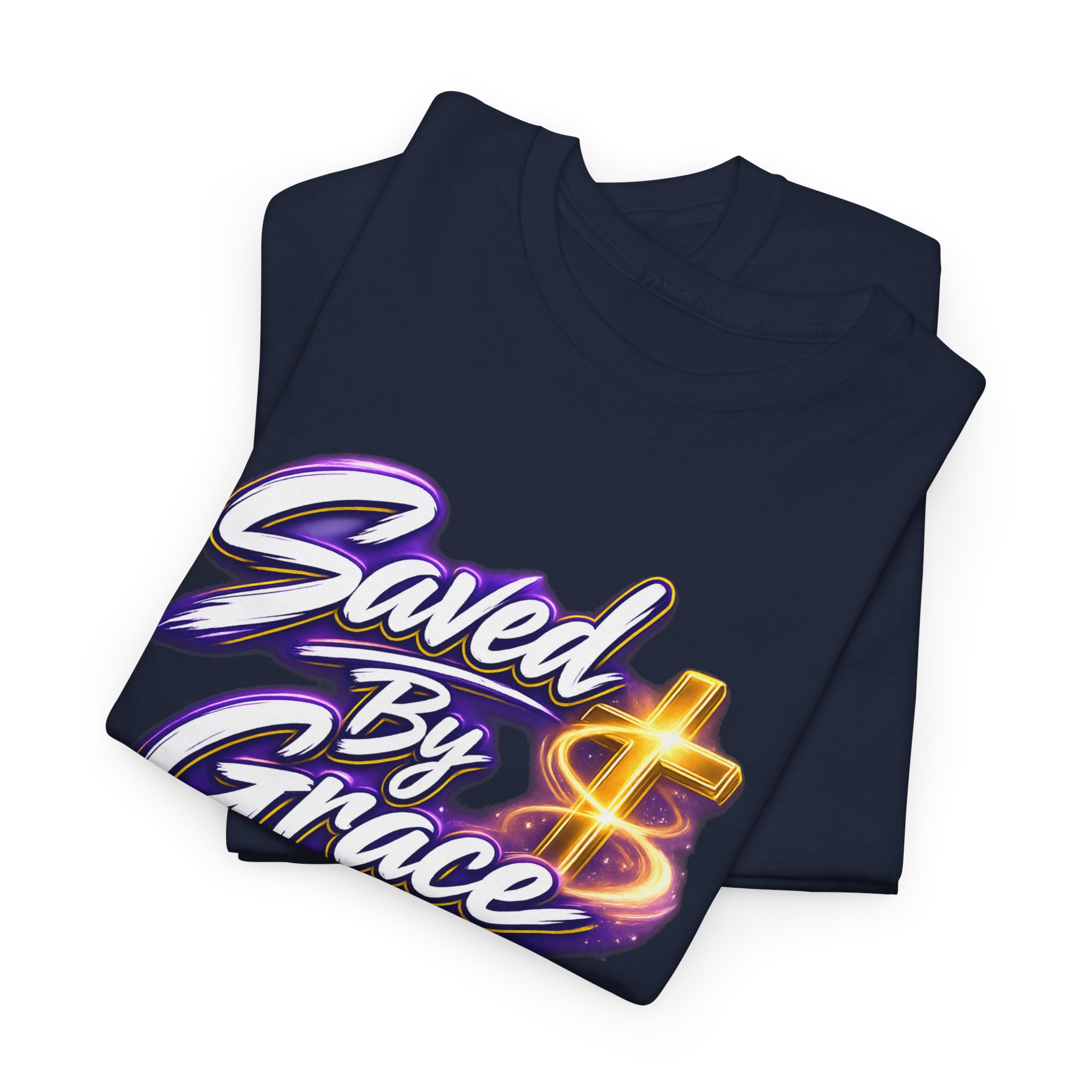 Saved By Grace Tee — Redemption That Radiates - Image 26