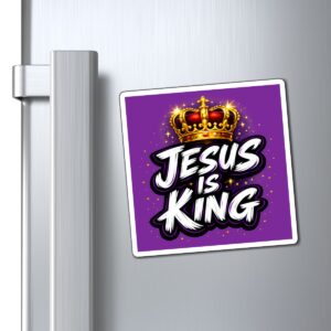 Jesus Is King Magnet — Royal Declaration