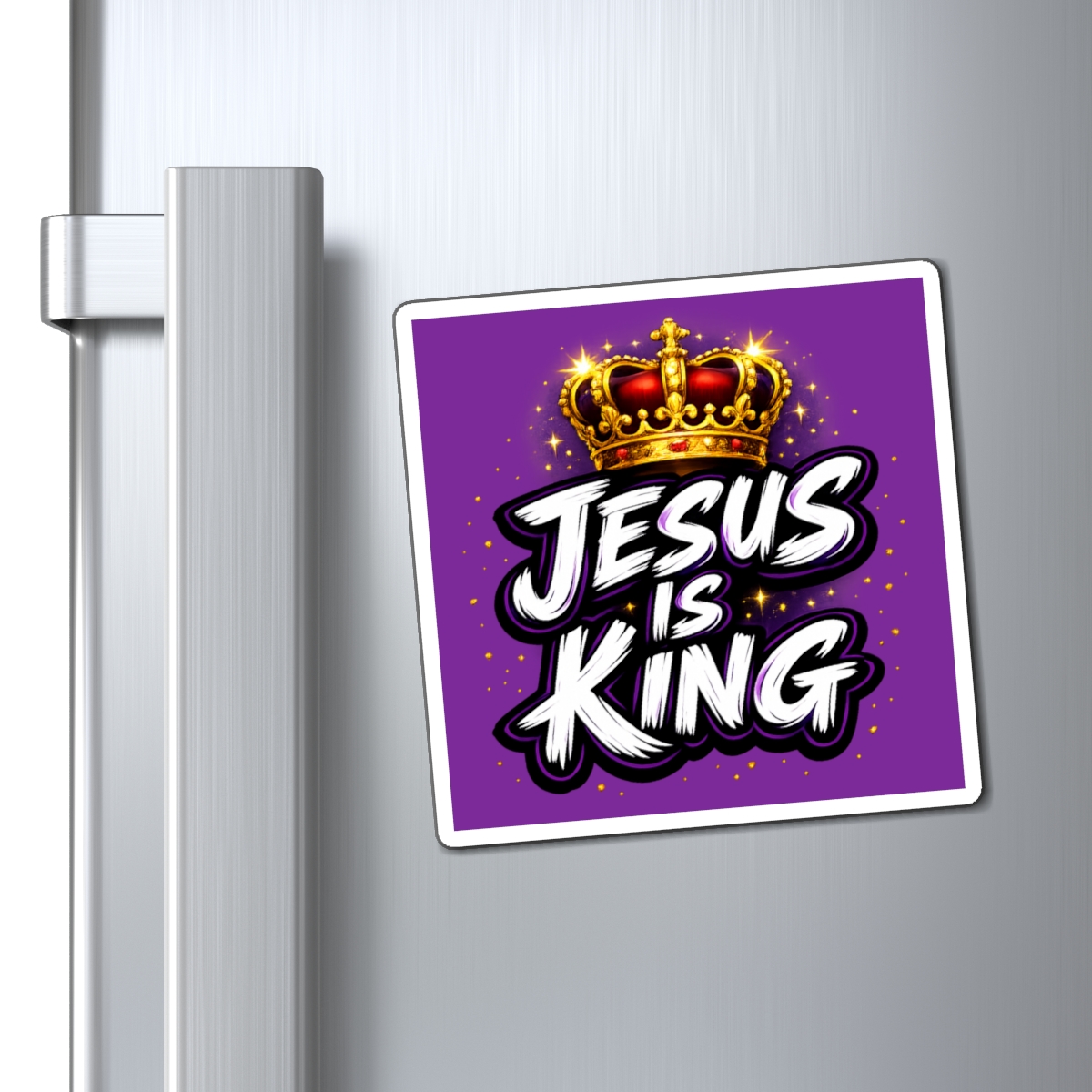 Jesus Is King Magnet — Royal Declaration
