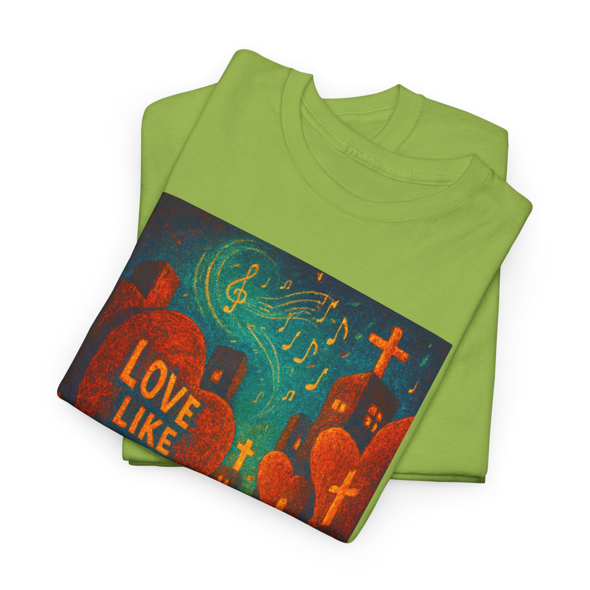 Love Like Jesus - City of Hearts Tee Shirt - Image 4