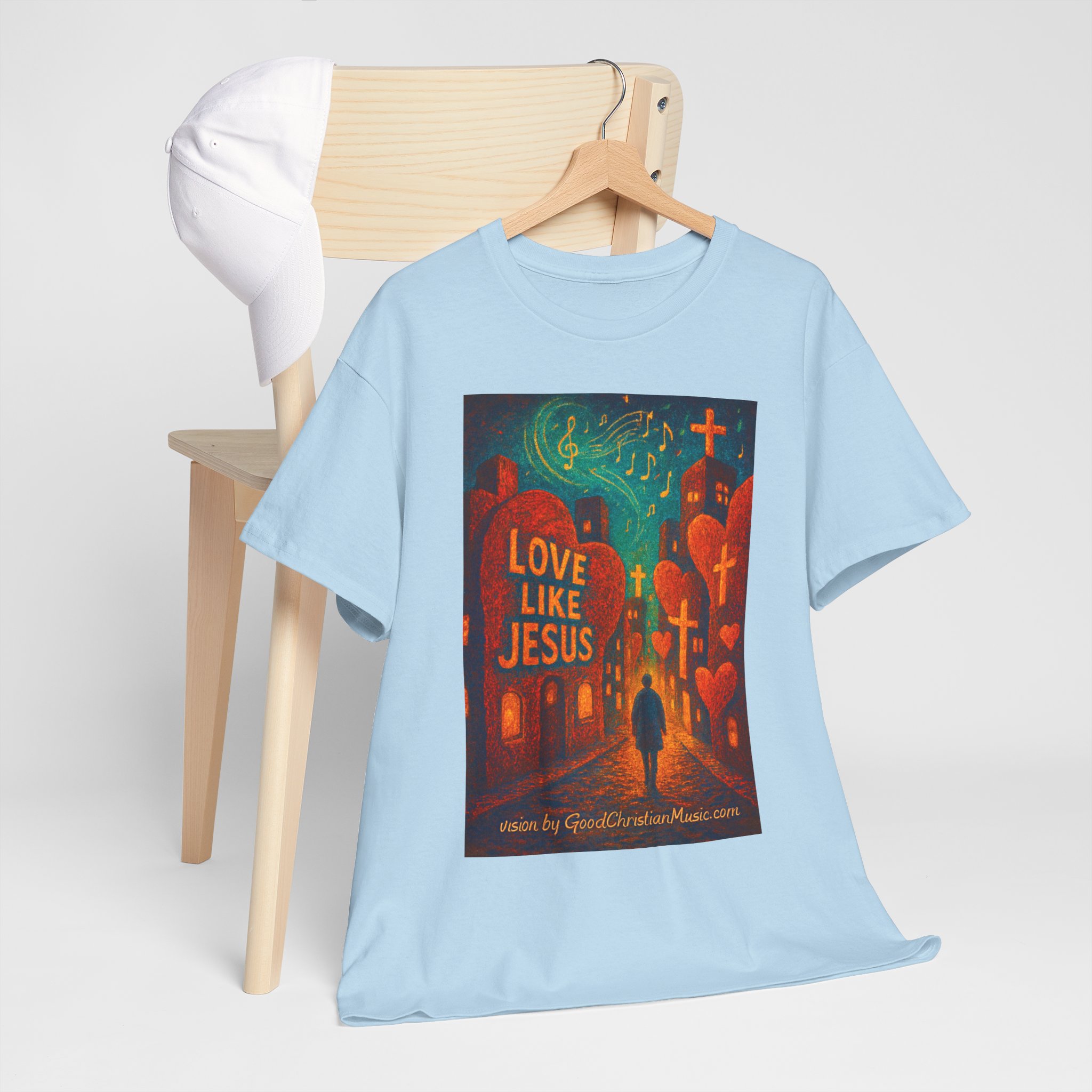 Love Like Jesus - City of Hearts Tee Shirt - Image 54