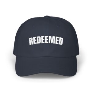 REDEEMED Embroidered Hat — Identity Restored