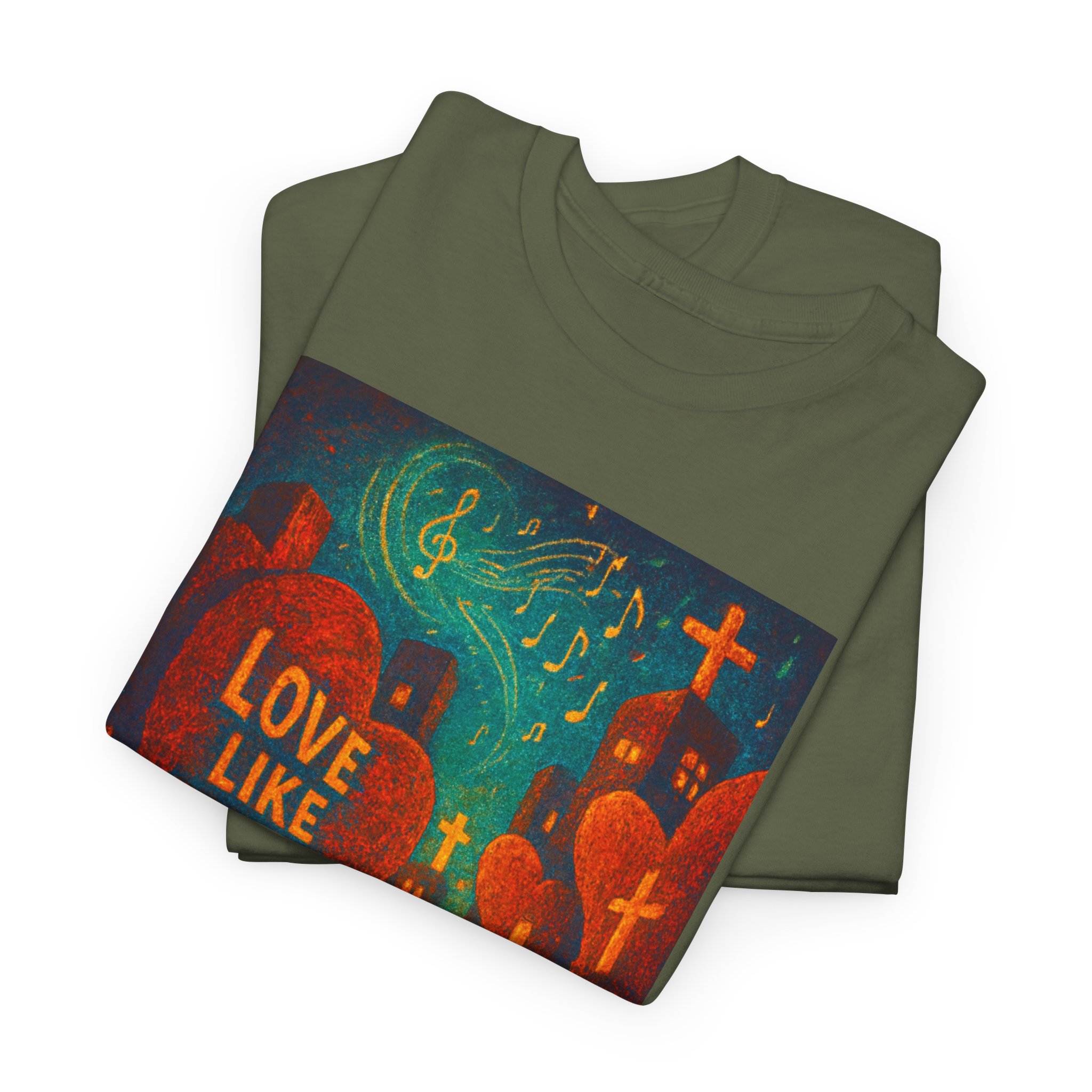 Love Like Jesus - City of Hearts Tee Shirt - Image 46